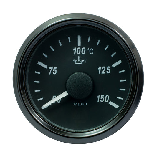 Suncoast Marine and Auto offers VDO SingleViu 52mm (2-1/16") Oil Temp. Gauge - 150 C - 322-18 Ohm [A2C3833380030]