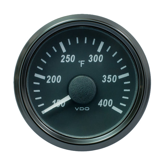 Suncoast Marine and Auto offers VDO SingleViu 52mm (2-1/16") Cylinder Temp. Gauge - 400F - 471-14 Ohm [A2C3833530030]