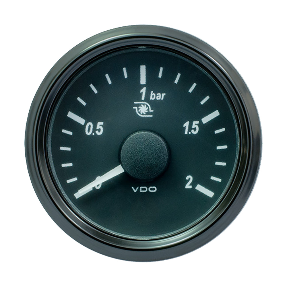 Suncoast Marine and Auto offers VDO SingleViu 52mm (2-1/16") Turbo Pressure Gauge - 60 PSI - 0-180 Ohm [A2C3833470030]