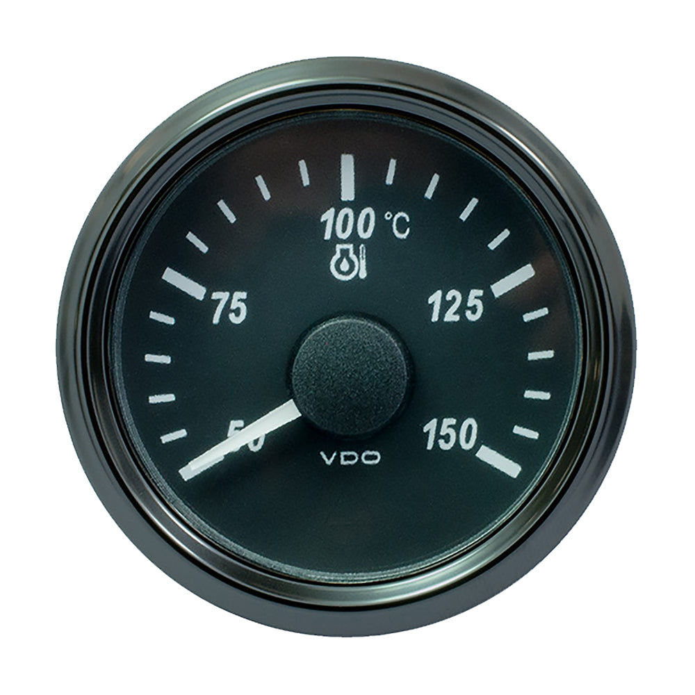 Suncoast Marine and Auto offers VDO SingleViu 52mm (2-1/16") Oil Temp. Gauge - Euro - 150 C - 322-18 Ohm [A2C3833390030]