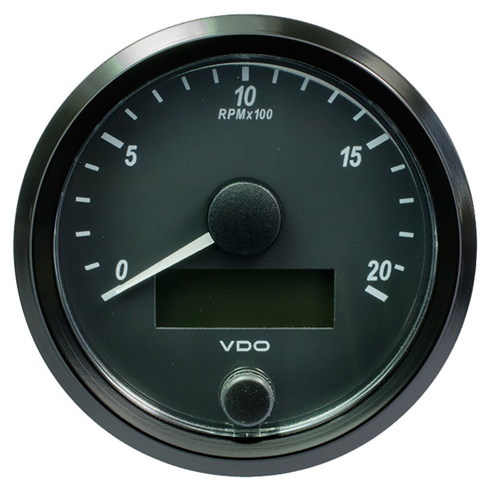 Suncoast Marine and Auto offers VDO SingleViu 80mm (3-1/8") Tachometer - 2000 RPM [A2C3832960030]