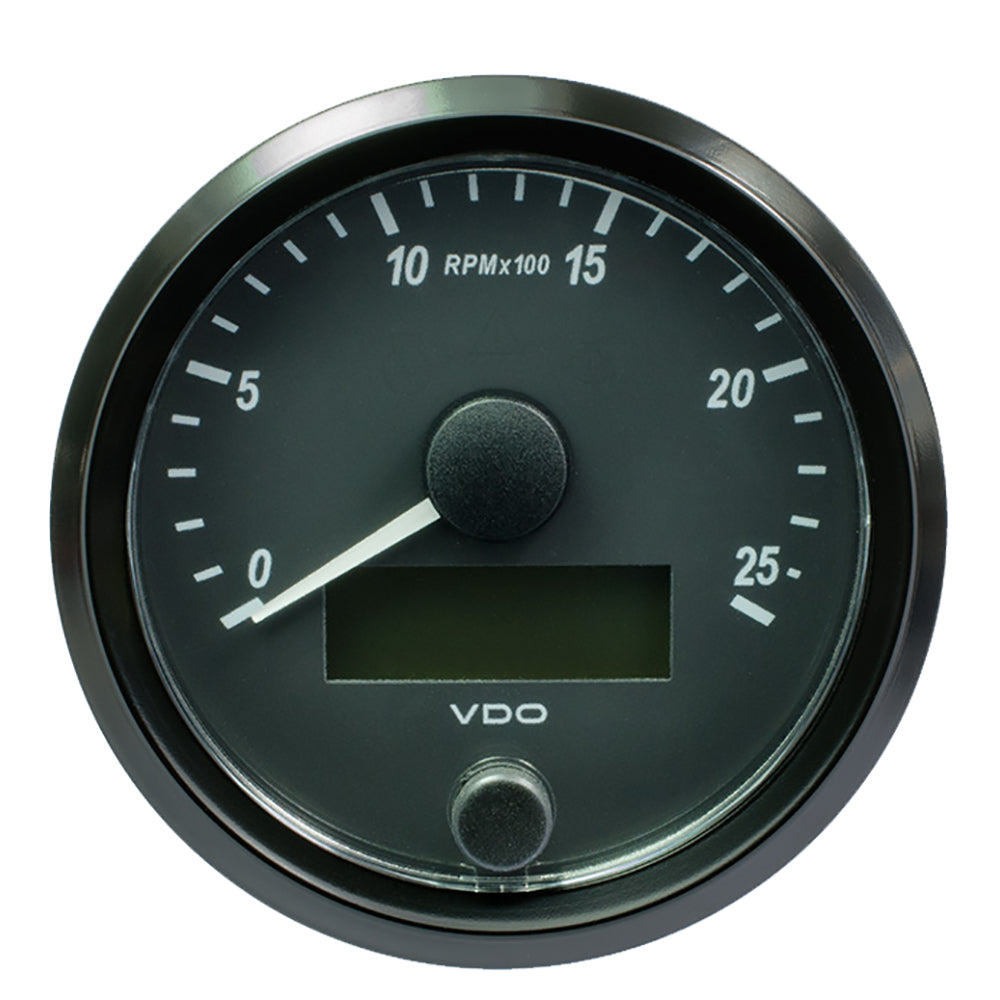 Suncoast Marine and Auto offers VDO SingleViu 80mm (3-1/8") Tachometer - 2500 RPM [A2C3832970030]