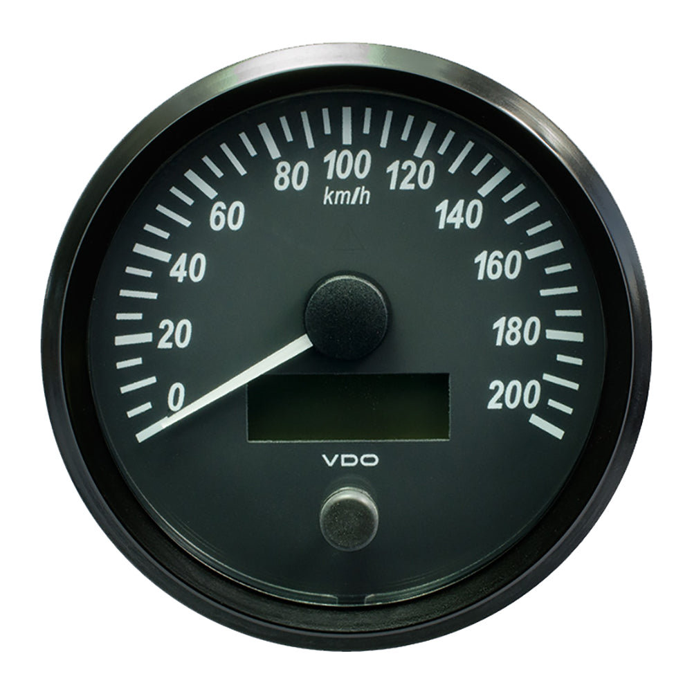 Suncoast Marine and Auto offers VDO SingleViu 100mm (4") Speedometer - 200 KM/H [A2C3832840030]