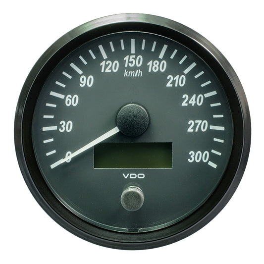 Suncoast Marine and Auto offers VDO SingleViu 100mm (4") Speedometer - 300 KM/H [A2C3832830030]