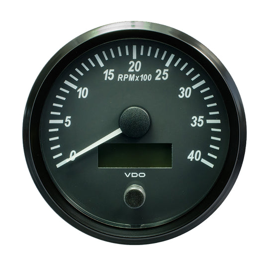 Suncoast Marine and Auto offers VDO SingleViu 100mm (4") Tachometer - 4000 RPM [A2C3832800030]