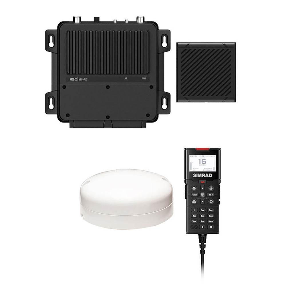 Suncoast Marine and Auto offers Simrad RS100-B Black Box VHF Radio w/Class B AIS GPS Antenna [000-15792-001]