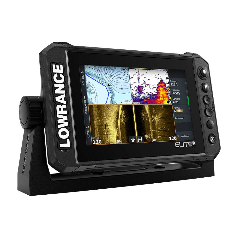 Suncoast Marine and Auto offers Lowrance Elite FS 7 Chartplotter/Fishfinder w/Active Imaging 3-in-1 Transom Mount Transducer [000-15688-001]