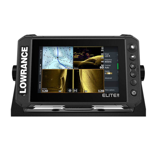 Suncoast Marine and Auto offers Lowrance Elite FS 7 Chartplotter/Fishfinder w/Active Imaging 3-in-1 Transom Mount Transducer [000-15688-001]