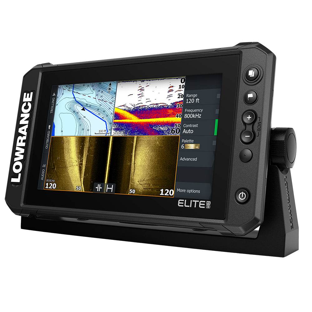 Suncoast Marine and Auto offers Lowrance Elite FS 9 Chartplotter/Fishfinder w/Active Imaging 3-in-1 Transom Mount Transducer [000-15692-001]