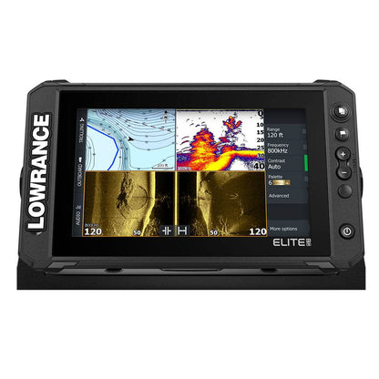 Suncoast Marine and Auto offers Lowrance Elite FS 9 Chartplotter/Fishfinder w/Active Imaging 3-in-1 Transom Mount Transducer [000-15692-001]