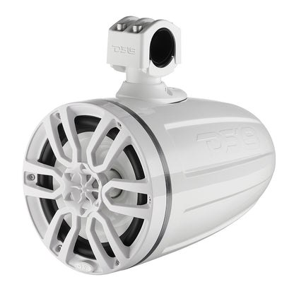 Suncoast Marine and Auto offers DS18 X Series HYDRO 6.5" Wakeboard Pod Tower Speaker w/RGB LED Light - 300W - White [NXL-X6TP/WH]