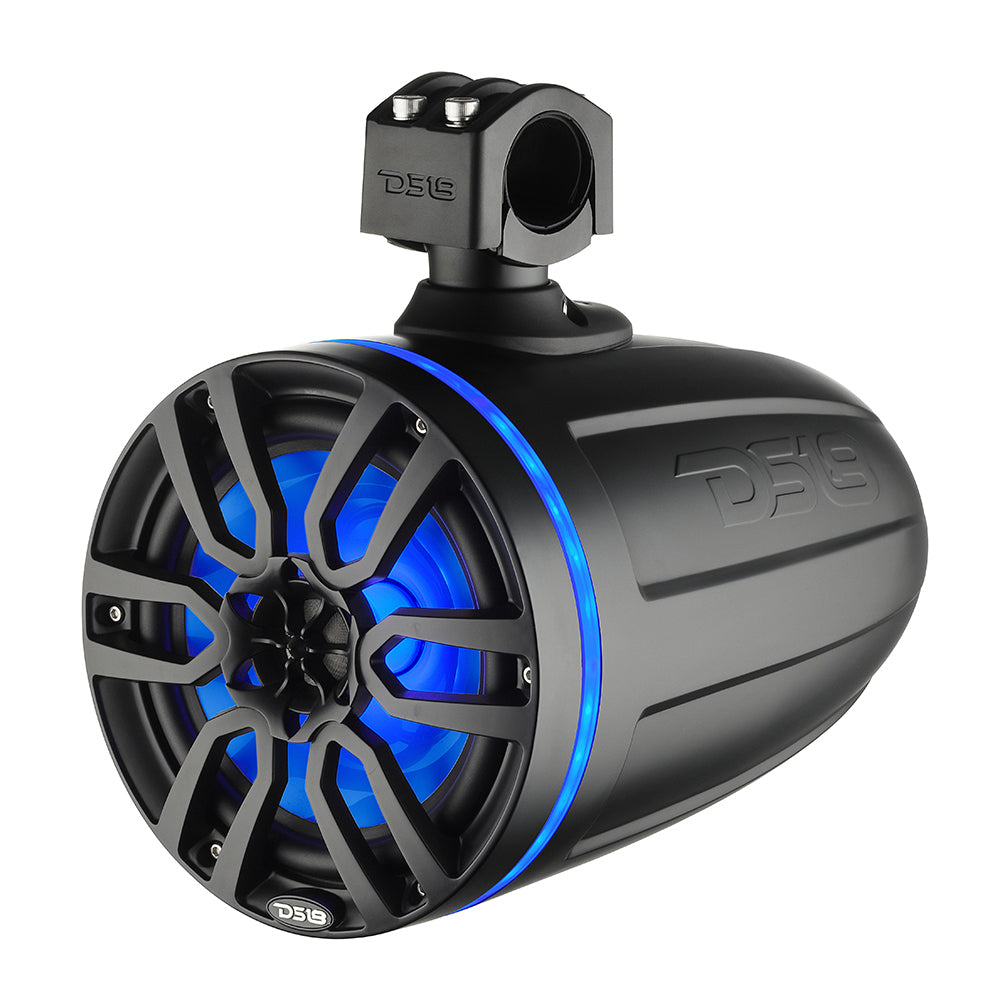 Suncoast Marine and Auto offers DS18 X Series HYDRO 6.5" Wakeboard Pod Tower Speaker w/RGB LED Lights - 300W - Matte Black [NXL-X6TP/BK]