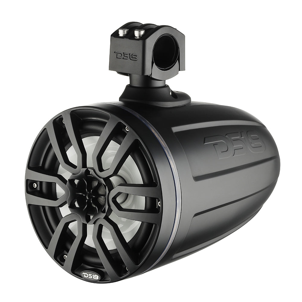 Suncoast Marine and Auto offers DS18 X Series HYDRO 6.5" Wakeboard Pod Tower Speaker w/RGB LED Lights - 300W - Matte Black [NXL-X6TP/BK]