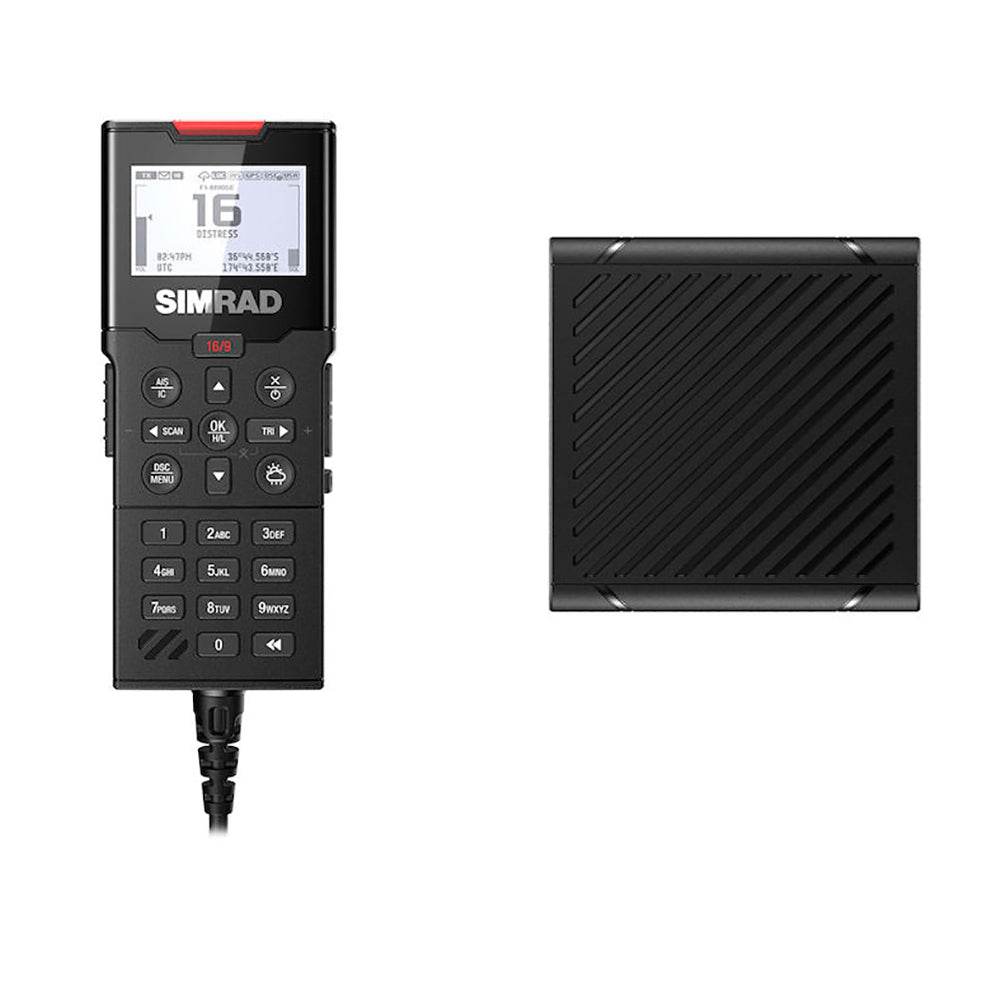 Suncoast Marine and Auto offers Simrad HS100 Wired Handset Speaker for HS100/HS100-B VHF Radios [000-15647-001]