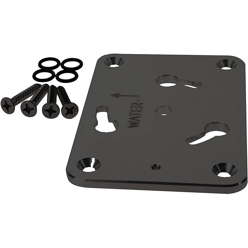 Suncoast Marine and Auto offers Panther Spare Bow Mount Base Kit f/ King Pin - Black - Powder Coat [KPBQCKB]