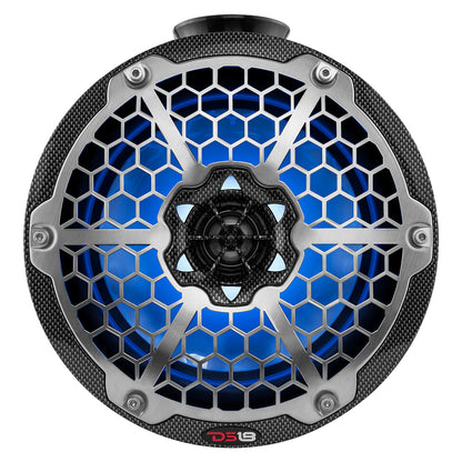 Suncoast Marine and Auto offers DS18 HYDRO 8" Compact Wakeboard Pod Tower w/RGB Light - 375W - Black Carbon Fiber [CF-PS8]