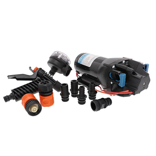 Suncoast Marine and Auto offers Jabsco HotShot HD4 Heavy Duty Washdown Pump - 24V - 4 GPM - 60 PSI [Q402J-118N-3A]