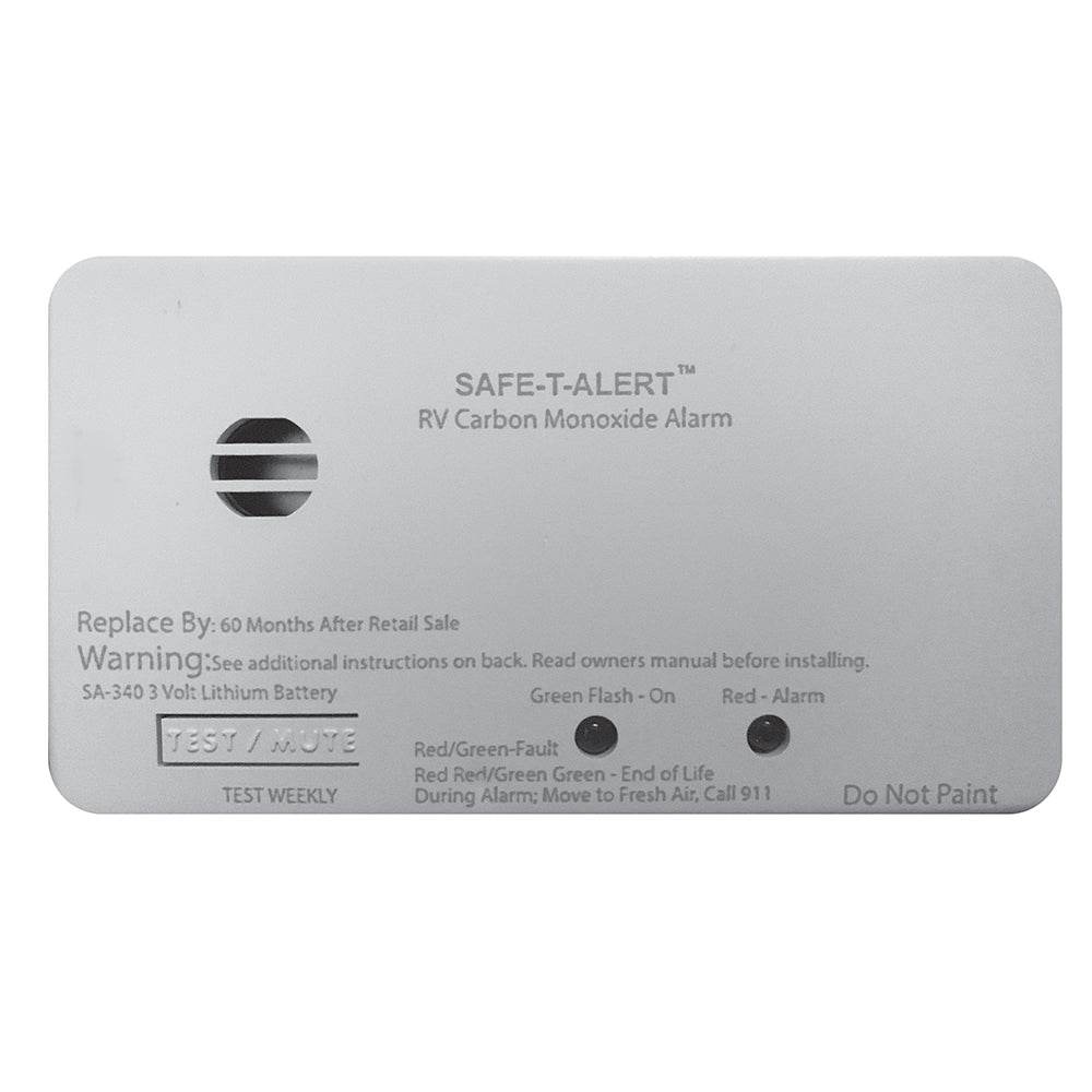 Suncoast Marine and Auto offers Safe-T-Alert SA-340 White RV Battery Powered CO Detector - Rectangle [SA-340-WT]