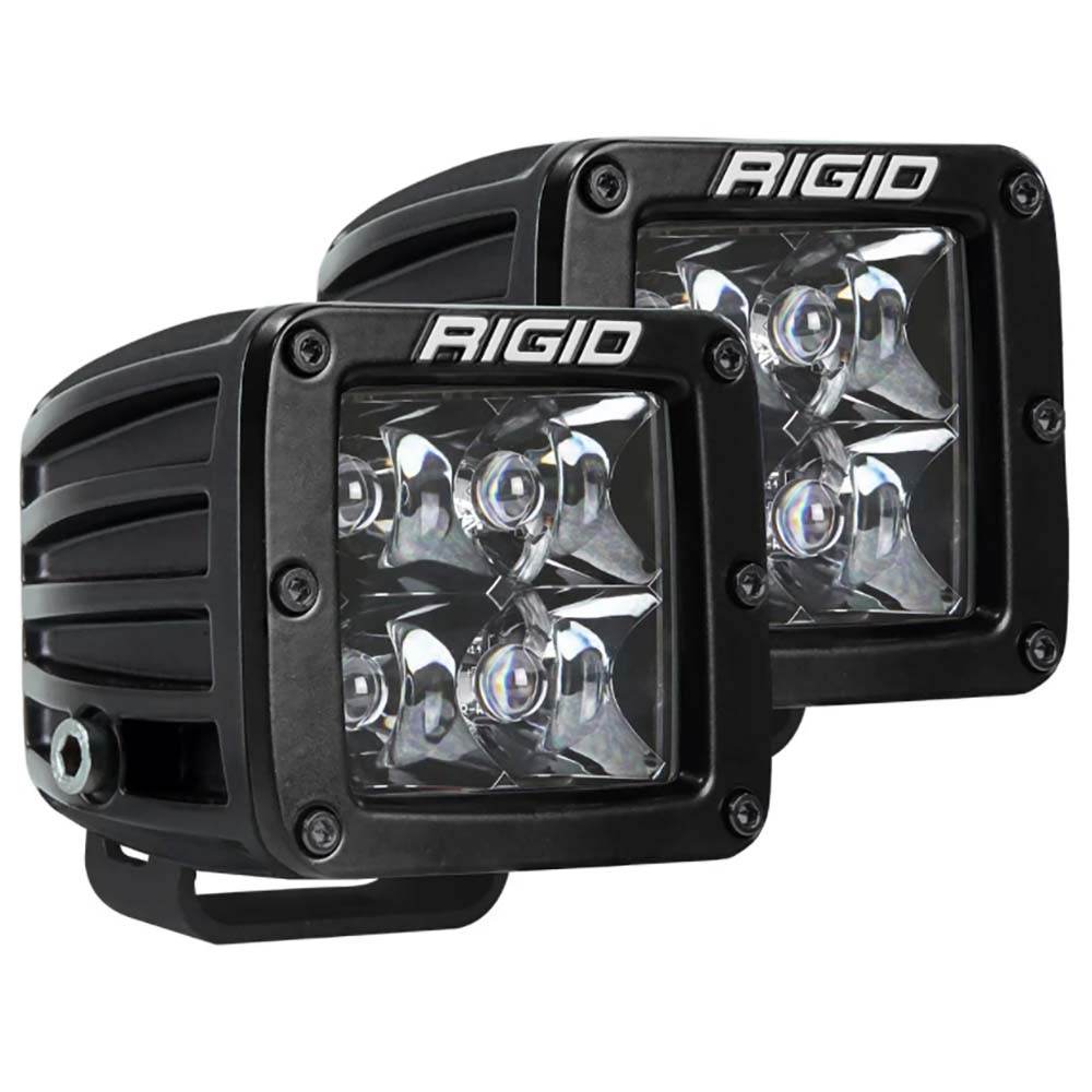 Suncoast Marine and Auto offers RIGID Industries D-Series Pro Dually Spot Surface Mount Pair - Midnight Edition [202213BLK]