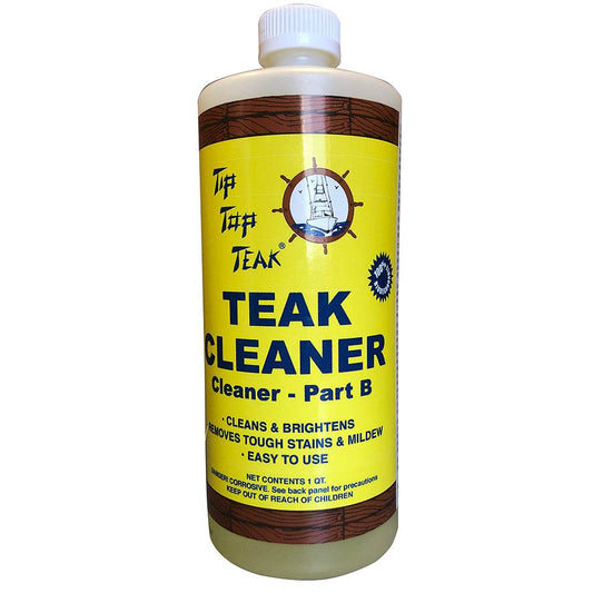 Suncoast Marine and Auto offers Tip Top Teak Cleaner Part B - Quart [TC862]