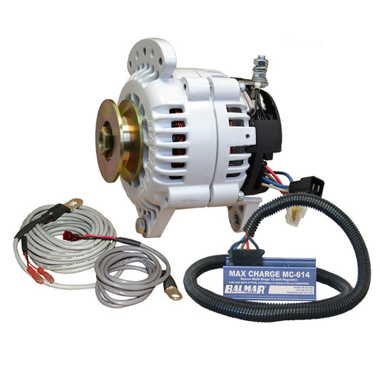 Suncoast Marine and Auto offers Balmar Alternator 100 AMP Kit 12V 3.15" Dual Foot Saddle Single Vee Pulley Regulator Temp Sensor [60-YP-MC-100-SV]