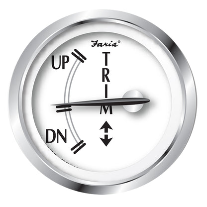 Suncoast Marine and Auto offers Faria Newport SS 2" Trim Gauge f/J/E/Suzuki Outboards [25007]