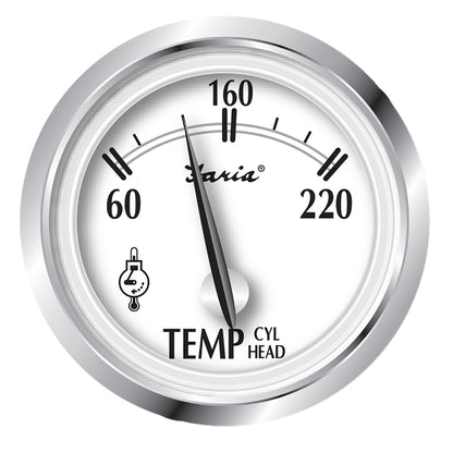 Suncoast Marine and Auto offers Faria Newport SS 2" Cylinder Head Temperature Gauge w/Sender - 60 to 220 F [25011]