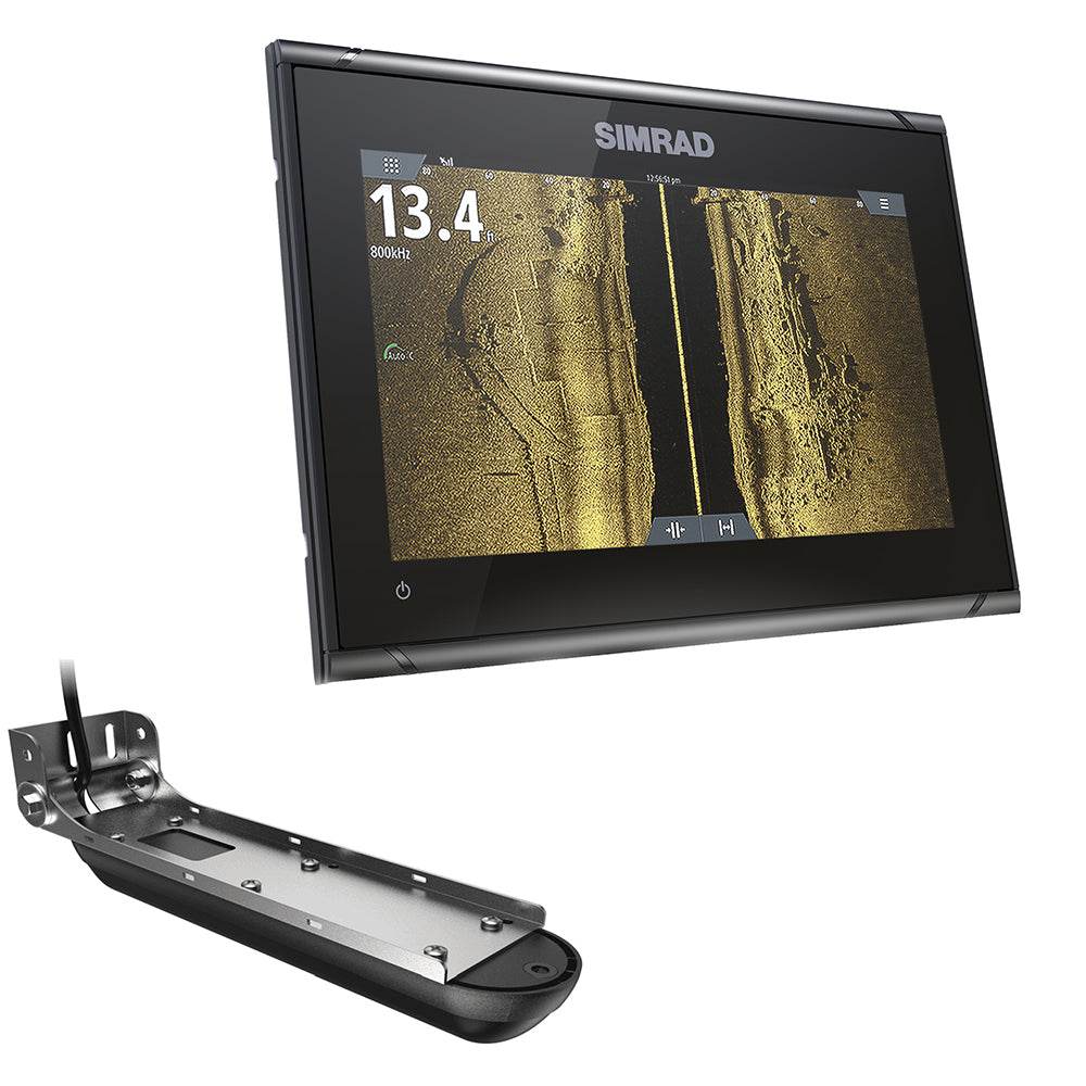 Suncoast Marine and Auto offers Simrad GO9 XSE Chartplotter/Fishfinder w/Active Imaging 3-in-1 Transom Mount Transducer C-MAP Discover Chart [000-14840-002]