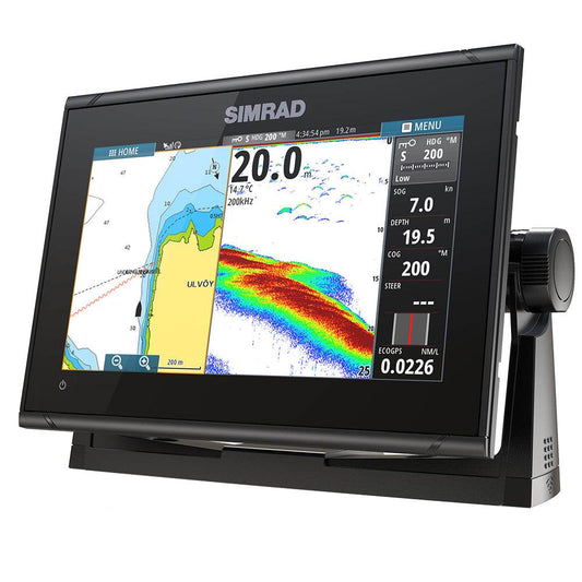 Suncoast Marine and Auto offers Simrad GO9 XSE Chartplotter/Fishfinder w/C-MAP Discover Chart - No Transducer [000-13210-002]