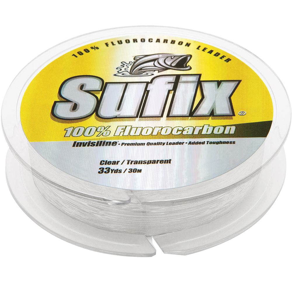 Suncoast Marine and Auto offers Sufix 100% Fluorocarbon Invisiline Leader - 150lb - 33yds [683-150]