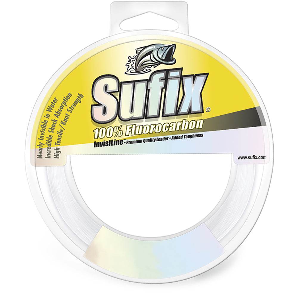 Suncoast Marine and Auto offers Sufix 100% Fluorocarbon Invisiline Leader - 50lb - 110yds [682-050]