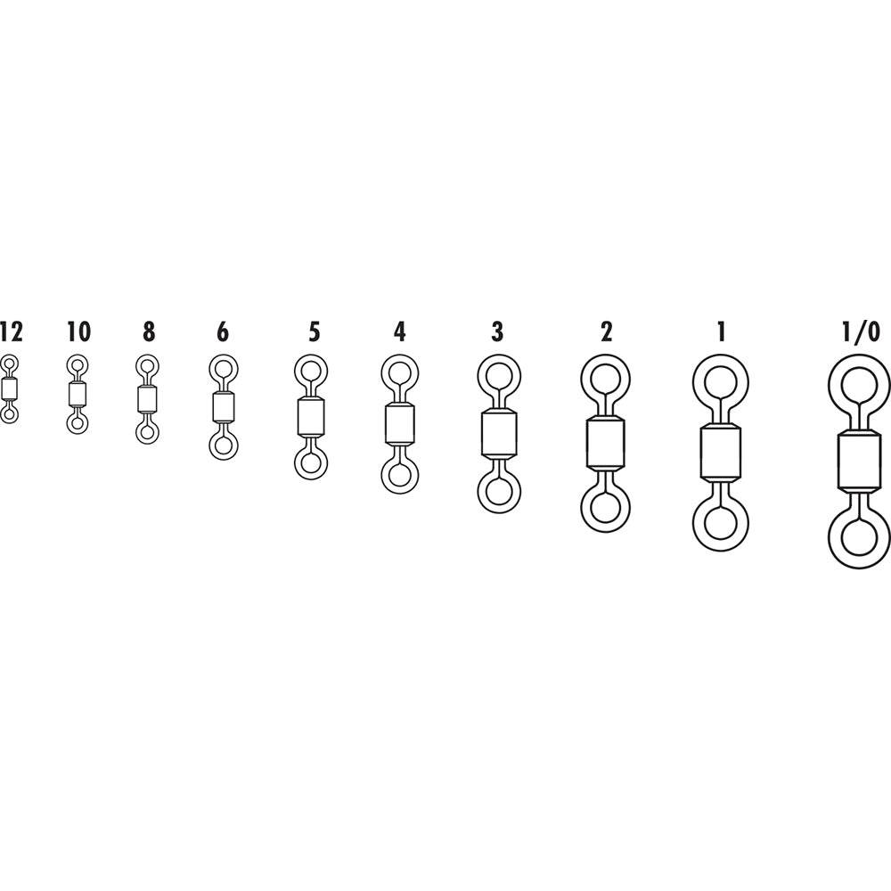 VMC SSRS Stainless Steel Rolling Swivel #2VP - 310lb Test *50-Pack (SSRS#2VP) - Suncoast Marine and Auto Supply 