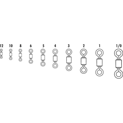 VMC SSRS Stainless Steel Rolling Swivel #2VP - 310lb Test *50-Pack (SSRS#2VP) - Suncoast Marine and Auto Supply 