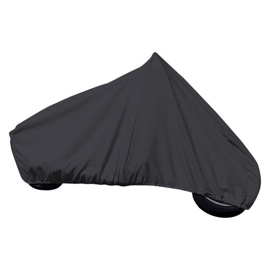 Suncoast Marine and Auto offers Carver Sun-Dura Motorcycle Cruiser w/Up to 15" Windshield Cover - Black [9001S-02]