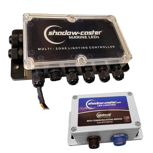 Suncoast Marine and Auto offers Shadow-Caster Ethernet Communications Bridge Multi-Zone Controller Kit [SCM-MFD-LC-KIT]