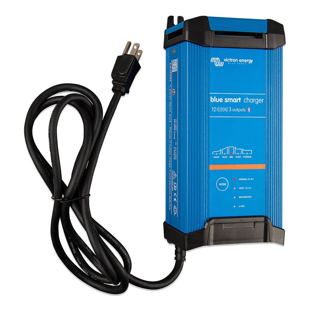 Suncoast Marine and Auto offers Victron Blue Smart IP22 12VDC 20A 1 Bank 120V Charger - Dry Mount [BPC122045102]