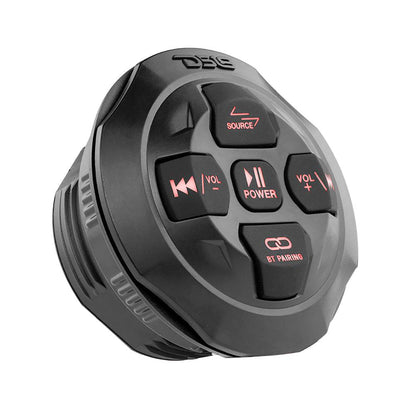 Suncoast Marine and Auto offers DS18 Marine Waterproof Bluetooth Streaming Audio Receiver Round Controller - f/Android iPhone [BTRC-R]