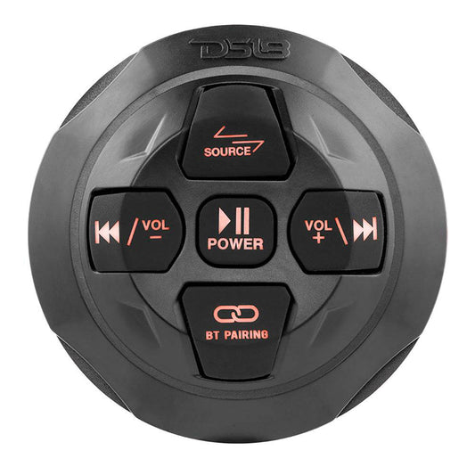 Suncoast Marine and Auto offers DS18 Marine Waterproof Bluetooth Streaming Audio Receiver Round Controller - f/Android iPhone [BTRC-R]