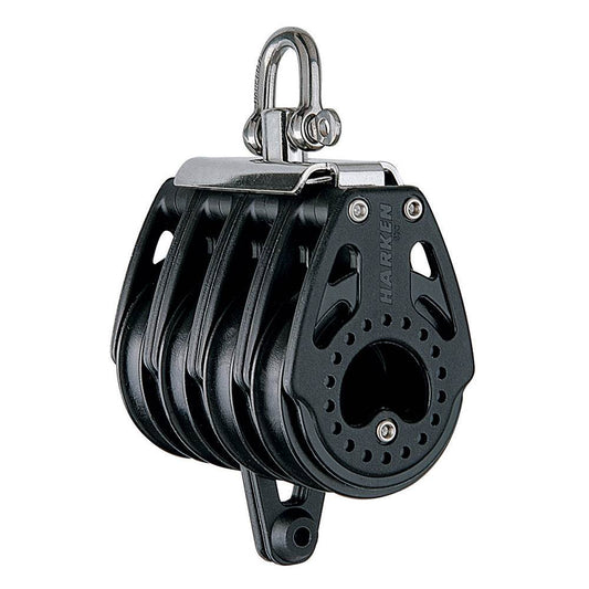 Suncoast Marine and Auto offers Harken 57mm Quad Block Swivel, Center Becket [HSB380]