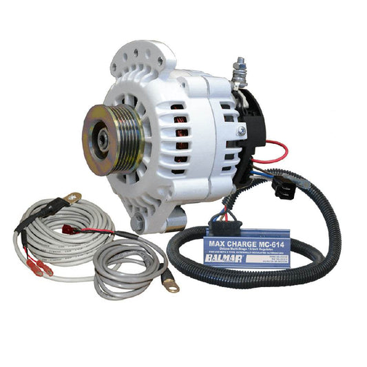 Suncoast Marine and Auto offers Balmar 621 Series 120A Kit w/MC-618 Regulator, T-Sensor, K6 Pulley, Single Foot Mounting Hardware [621-VUP-MC-120-K6]