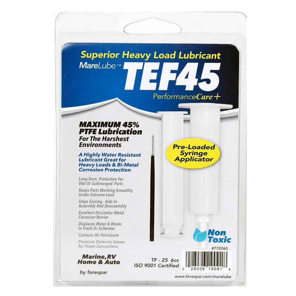 Suncoast Marine and Auto offers Forespar Marelube TEF45 6cc Syringe [770065]