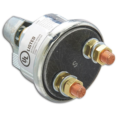 Suncoast Marine and Auto offers Cole Hersee Metal Body Battery Disconnect Switch SPST - 6-12V [2484-BP]