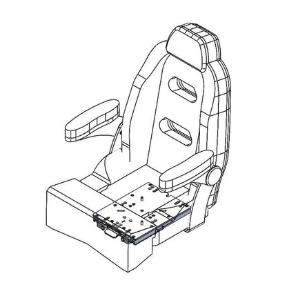 Suncoast Marine and Auto offers TACO Low Profile Adjustable Seat Slide [M20-1013A]