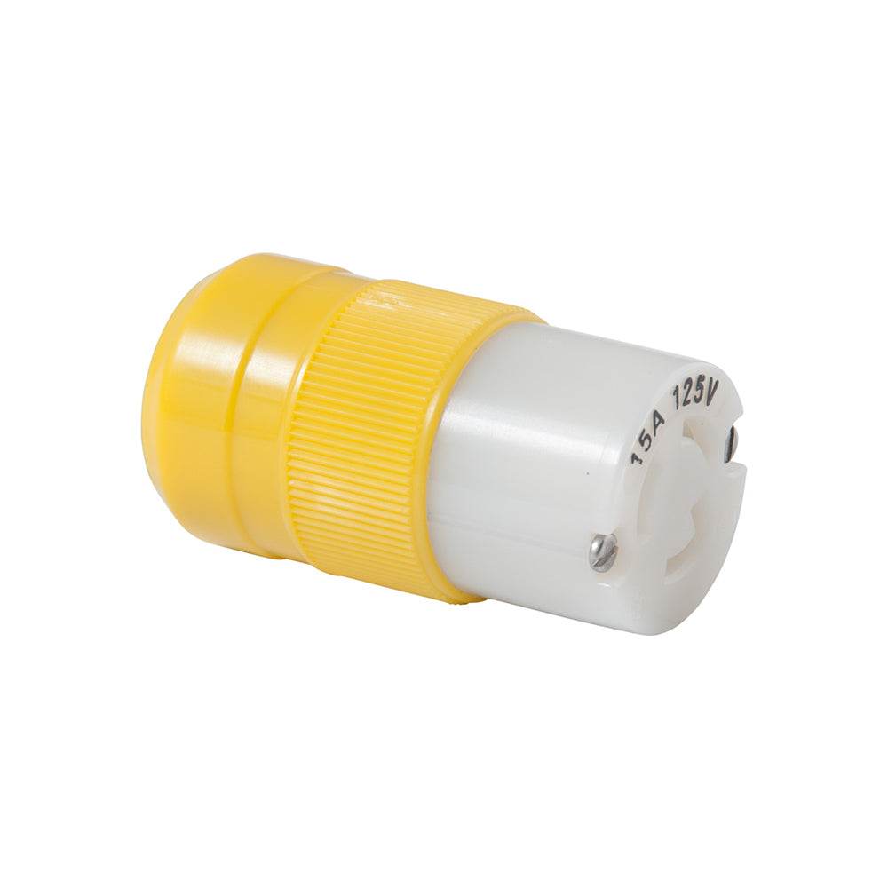 Suncoast Marine and Auto offers Marinco Locking Connector - 15A, 125V - Yellow [4731CR]