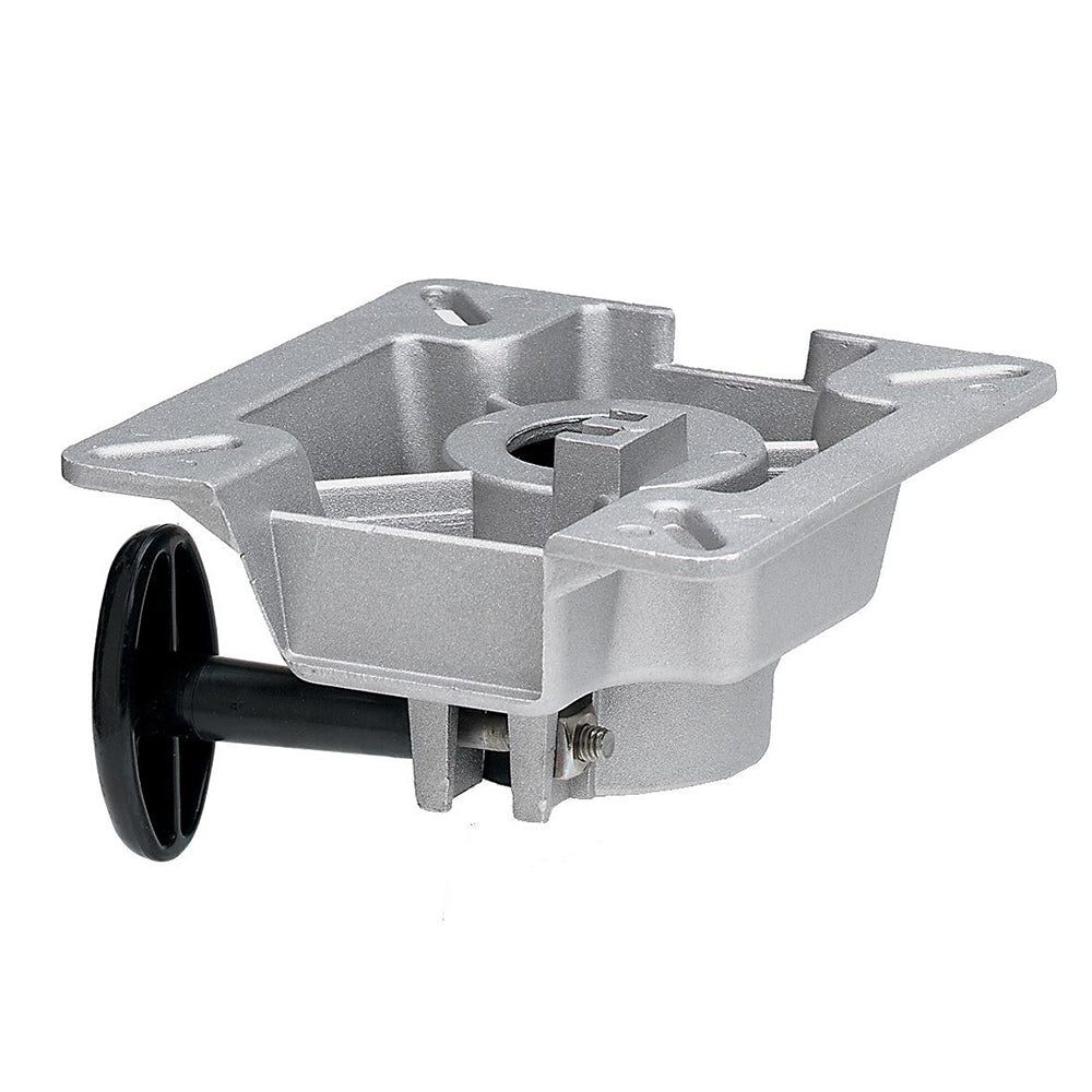 Suncoast Marine and Auto offers Attwood SWIVL-EZE LakeSport 2-3/8" Seat Mount w/Friction Control - Aluminum [818440]