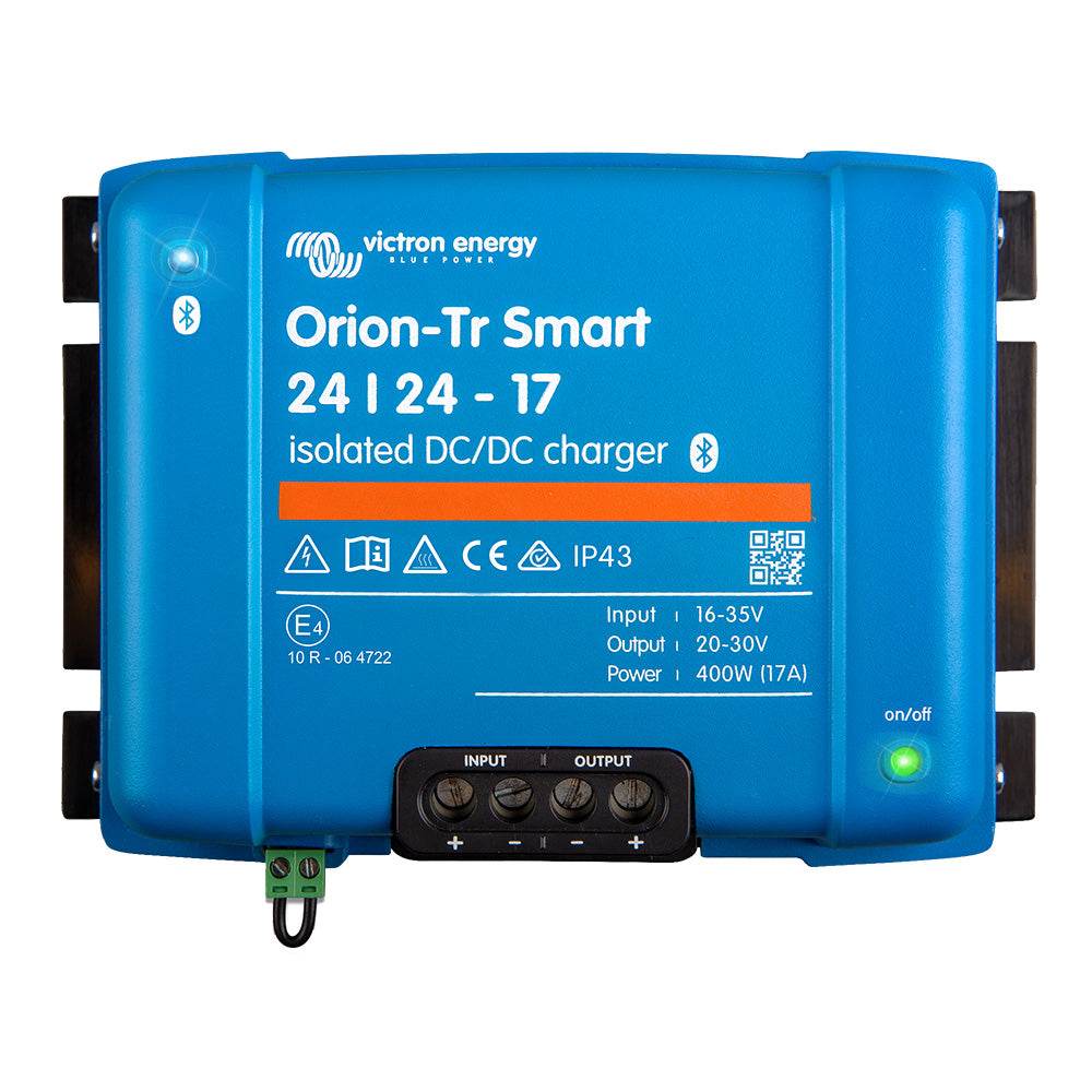 Suncoast Marine and Auto offers Victron Orion-TR Smart DC-DC 24/24-17 17a (400W) Isolated Charger or Power Supply [ORI242440120]