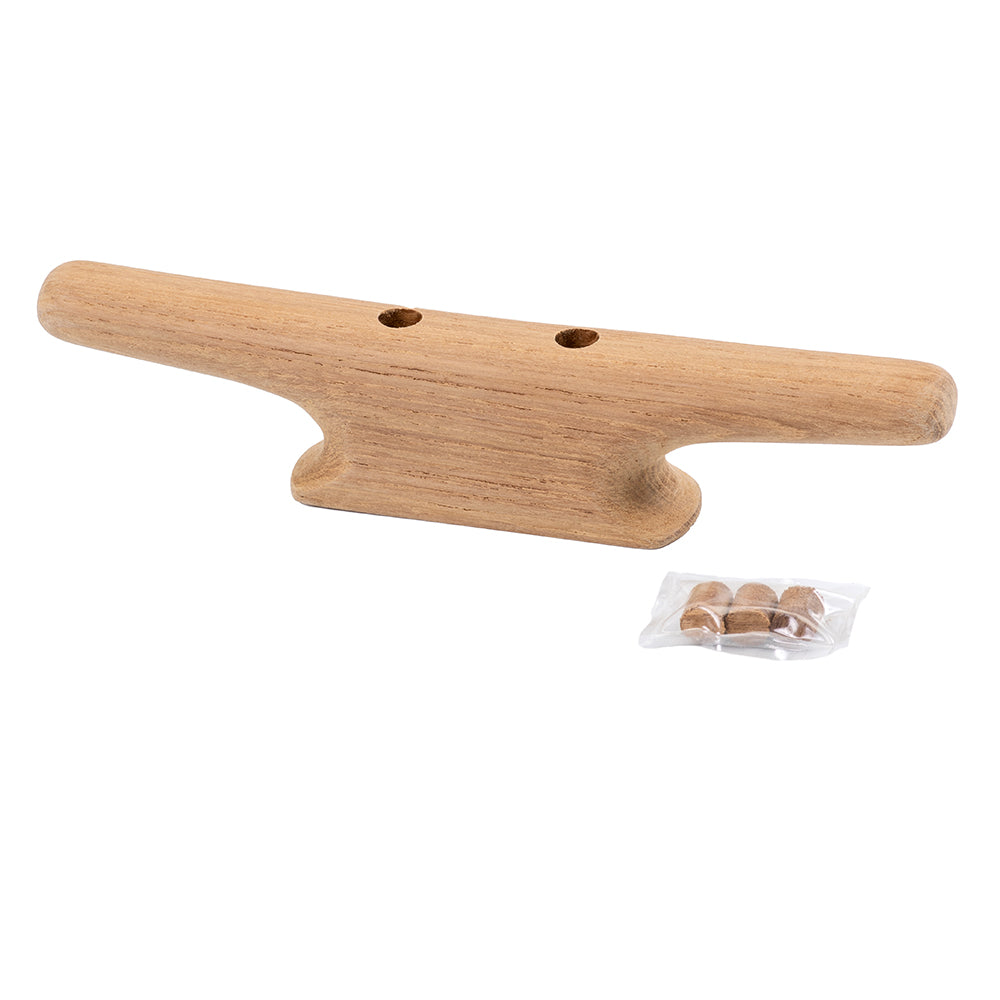 Suncoast Marine and Auto offers Whitecap 4" Cleat - Teak [60400]