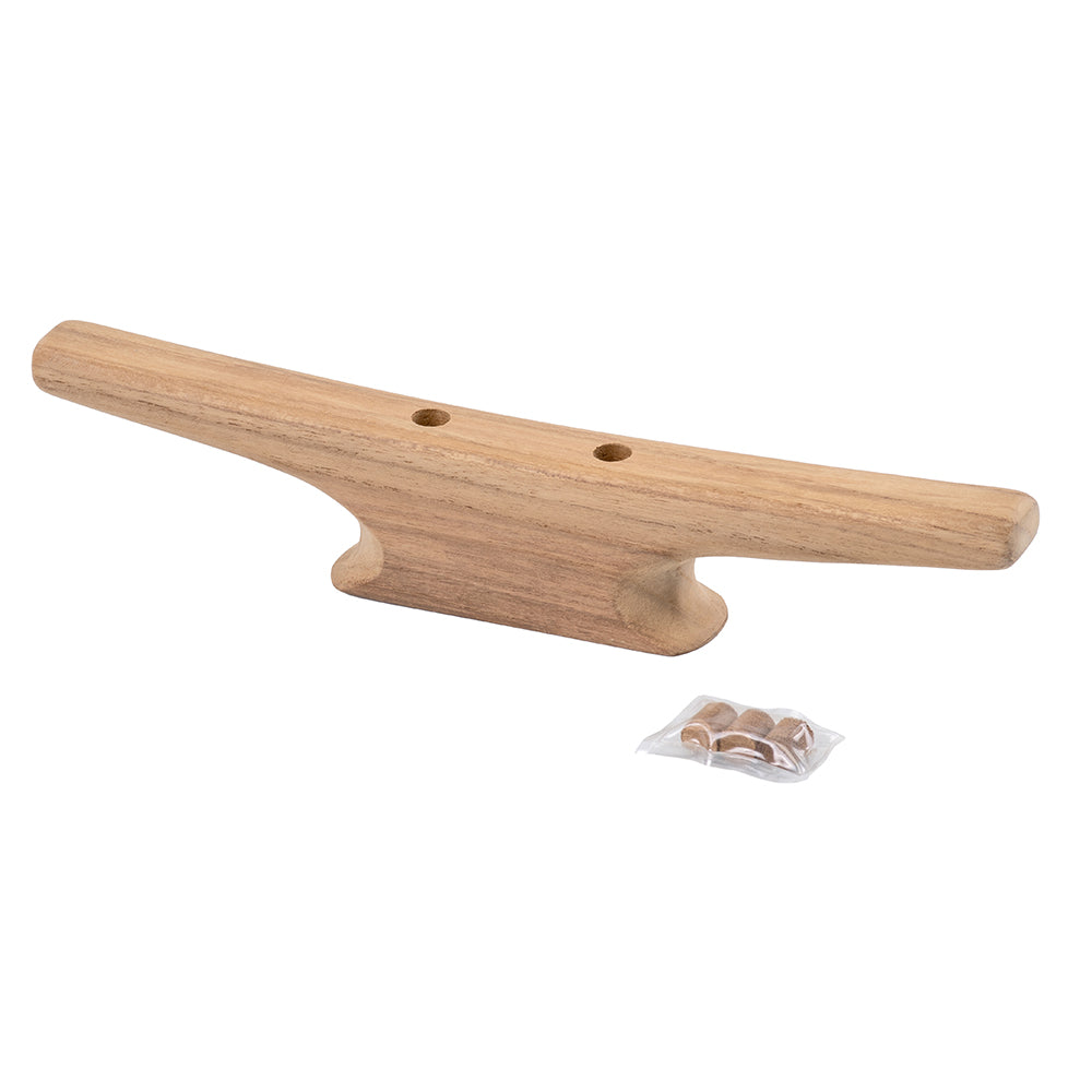 Suncoast Marine and Auto offers Whitecap 10" Cleat - Teak [60404]