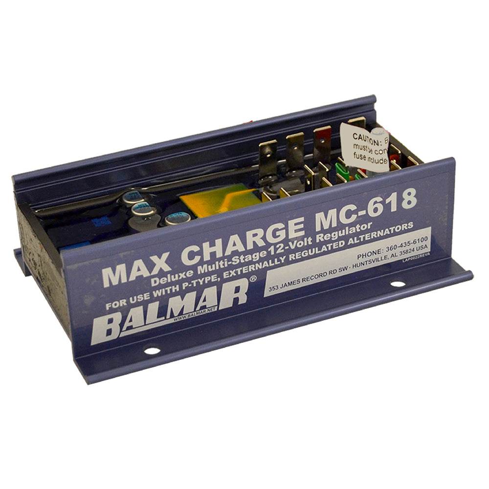 Suncoast Marine and Auto offers Balmar Max Charge MC618 Multi-Stage Regulator w/o Harness - 12V [MC-618]