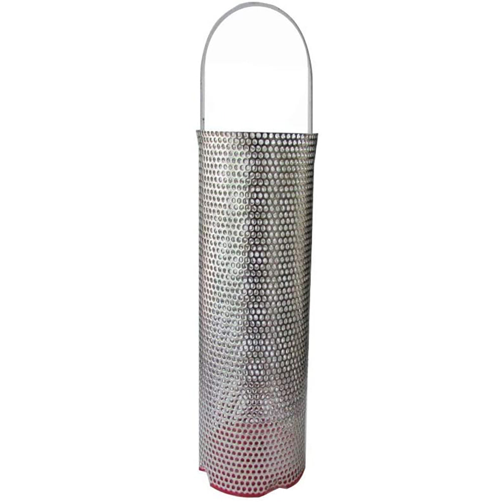 Suncoast Marine and Auto offers Perko 304 Stainless Steel Basket Strainer Only Size 4 f/1/2" Strainer [049300499D]